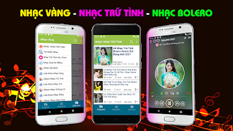 Nhạc Vàng Nhạc Trữ Tình Bolero Ekran Görüntüsü 0