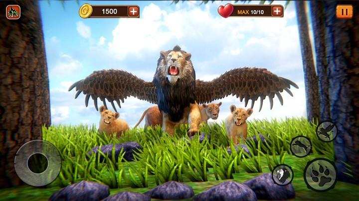 Angry Flying Lion Simulator 2021 Screenshot 0