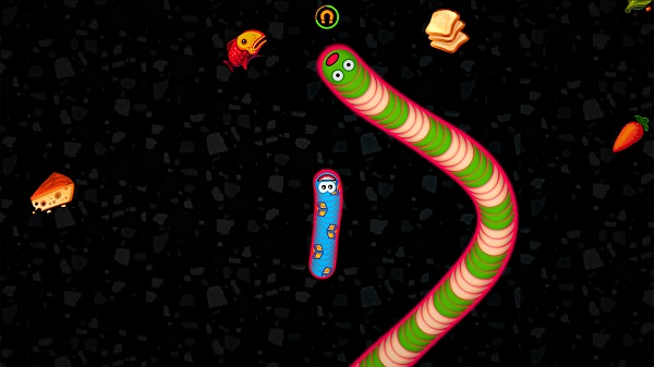 Worms Zone .io Jeux de Serpent Capture d'écran 1