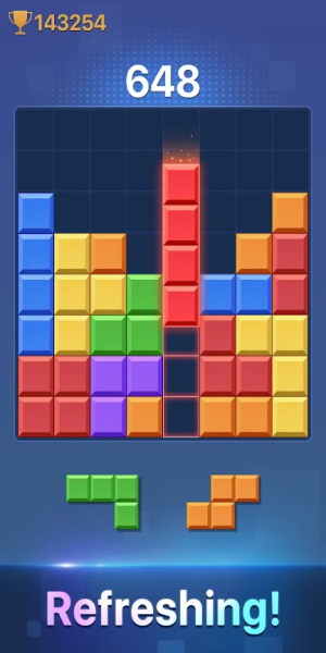 Block Rush Zrzut ekranu 1