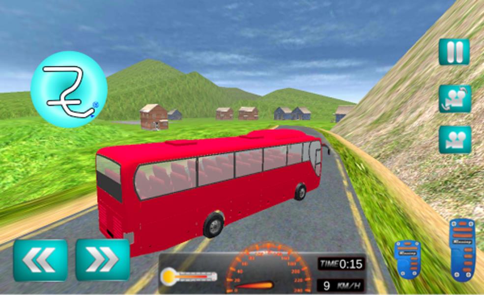 Bus Driving Hill Station Sim 스크린샷 1