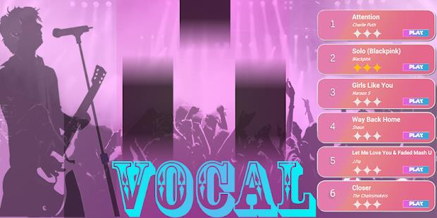 Music Vocal Piano Games Mod Zrzut ekranu 0