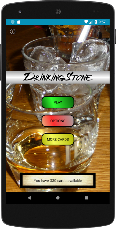 DrinkingStone - A Drinking Cards Game Ảnh chụp màn hình 0