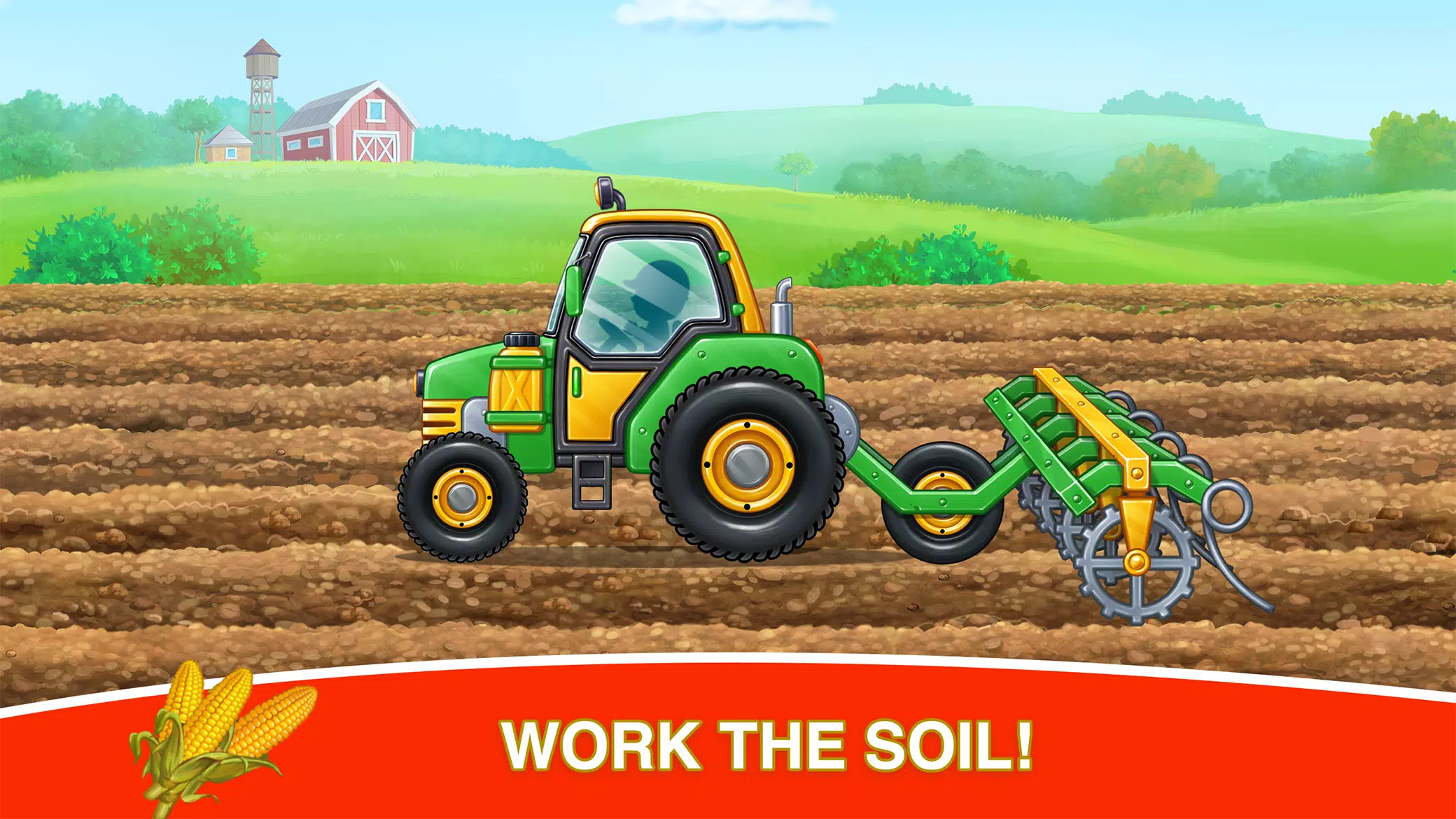 Corn Harvest Baby Farming Game Tangkapan skrin 1