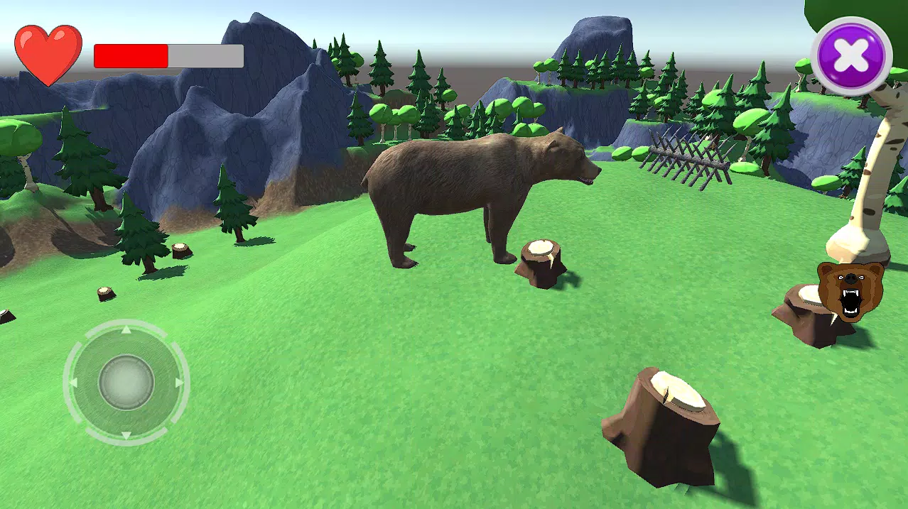 Bear simulator Captura de pantalla 3