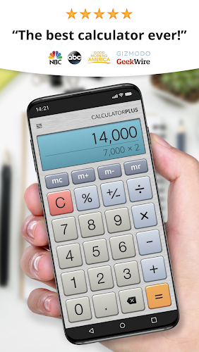 Calculator Plus ဖန်သားပြင်ဓာတ်ပုံ 0