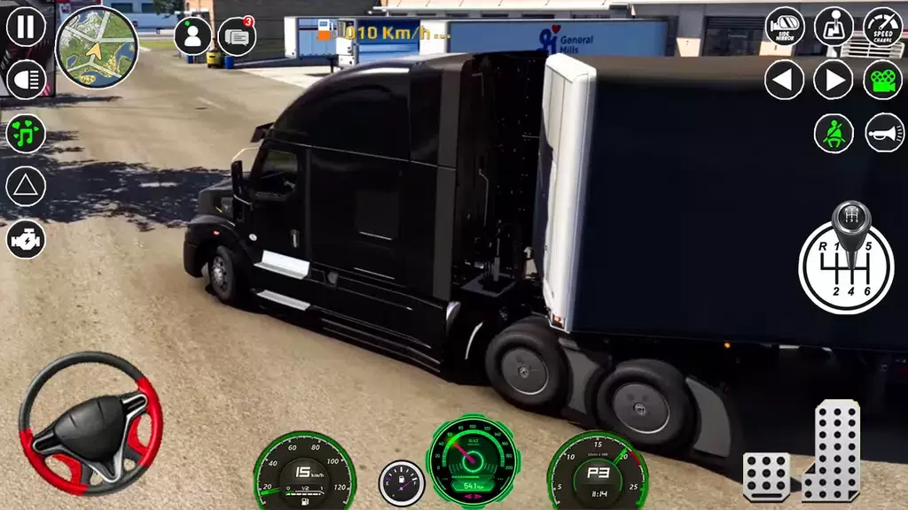 American Cargo City Driving 3D Tangkapan skrin 3