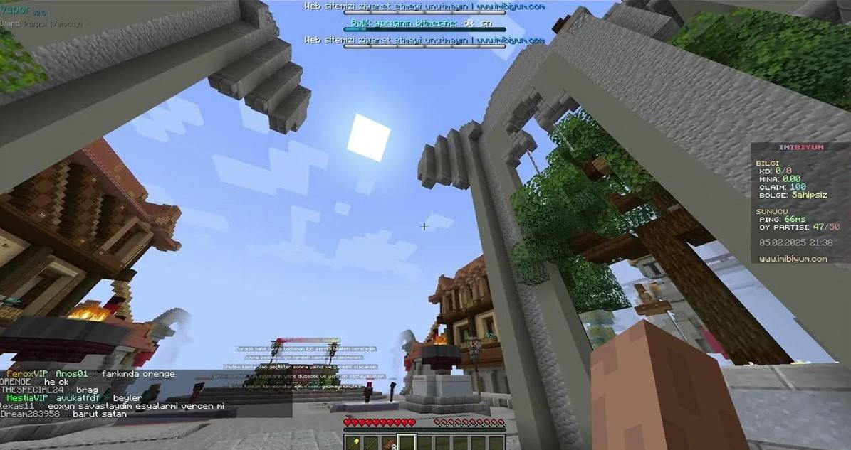 Minecraft Hunger Games Server: İmibiyum