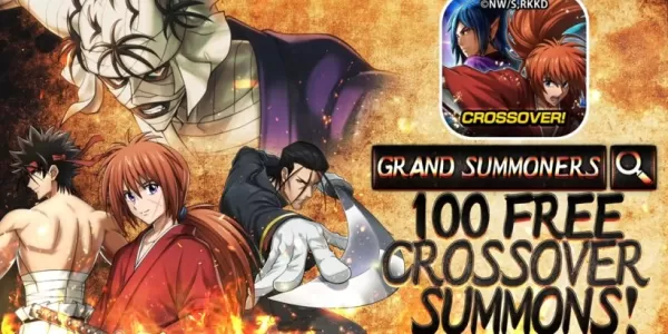 Grand Summoners và Rurouni Kenshin công bố sự kiện crossover thú vị