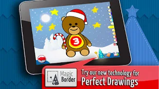 Coloring book Christmas Games Screenshot 0