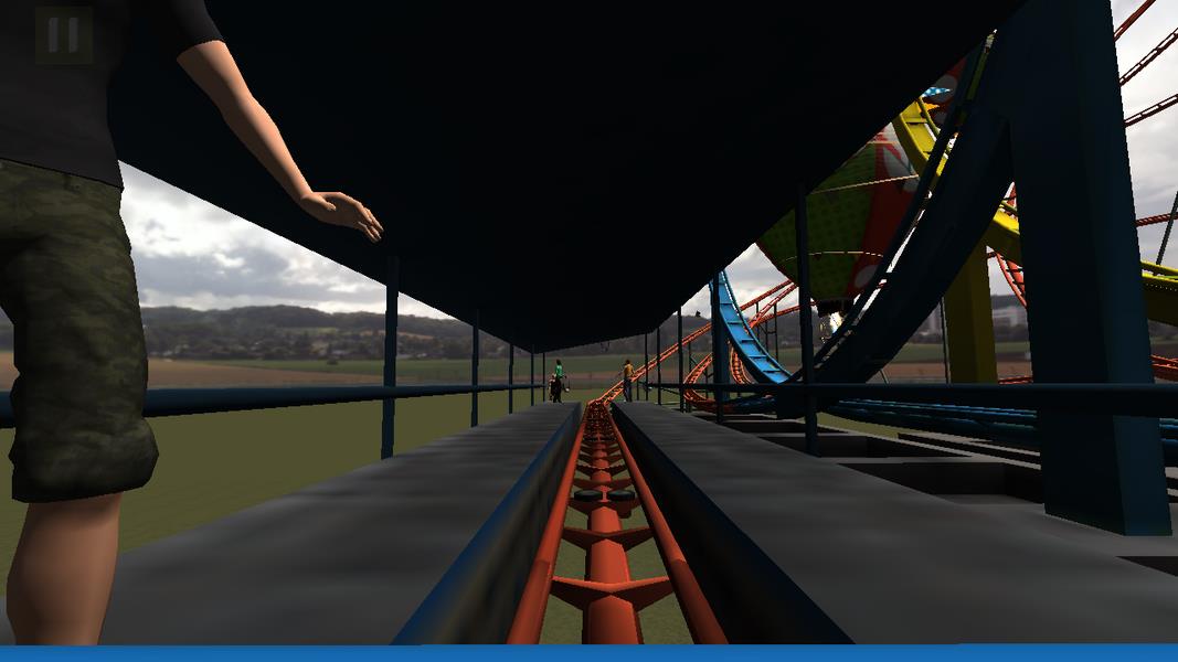 Crazy RollerCoaster Simulator Captura de pantalla 2