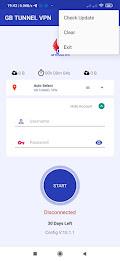 GB TUNNEL VPN - Fast & Secure Screenshot 2