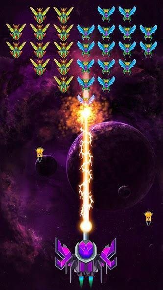 Galaxy Attack  Flugzeugspiel Screenshot 2