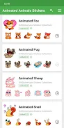 Animals Stickers WAStickerApps স্ক্রিনশট 2