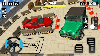 Jeep Parking Game - Prado Jeep スクリーンショット 1