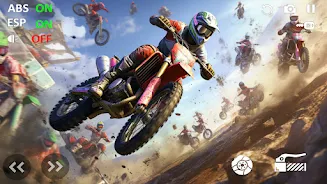 Motocross Beach Bike Games 3D 螢幕截圖 2