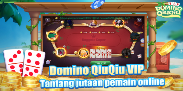 Schermata Domino QiuQiu Gaple VIP 0