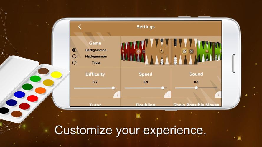 Backgammon Gold Capture d'écran 3
