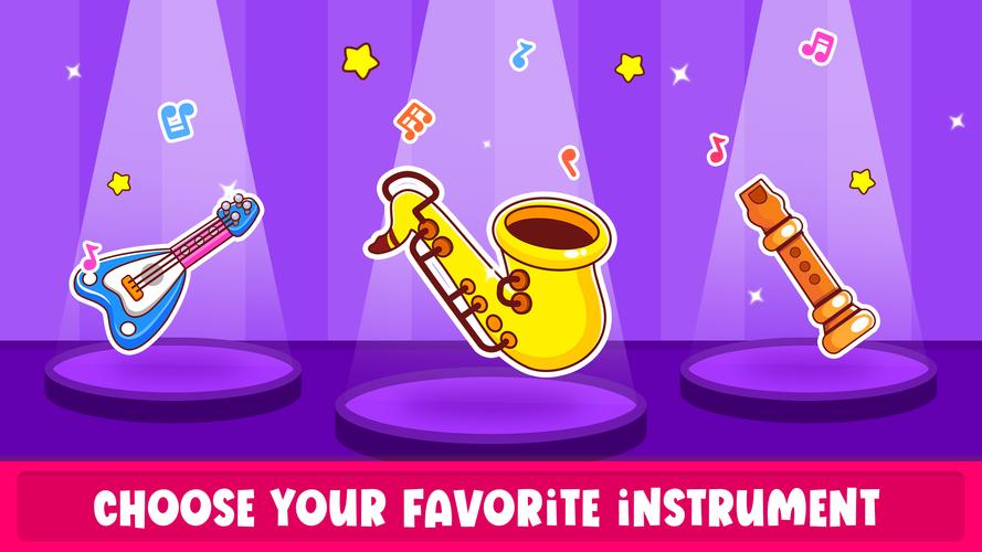 Piano Kids Toddler Music Games 螢幕截圖 3