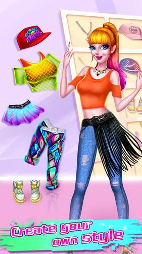 Dressup Hip Hop Girls 螢幕截圖 2