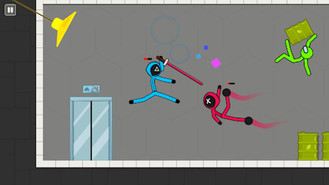 Skinnyman Battle Playground 2 Mod Captura de pantalla 1