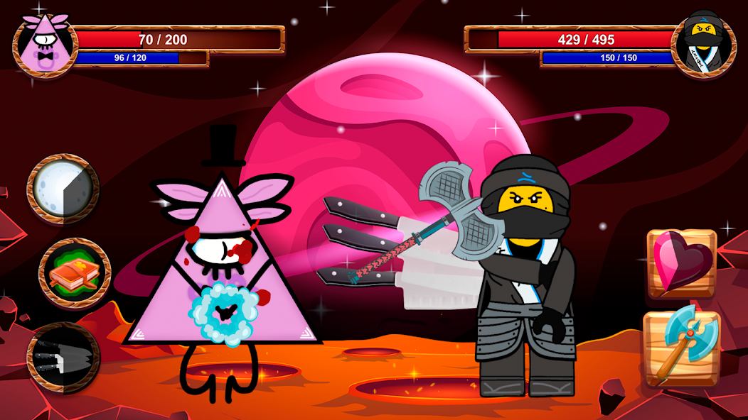 Cartoon Battle Mod Tangkapan skrin 3