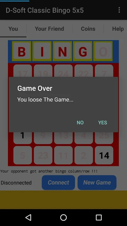 D-Soft Classic Bingo 5x5 Tangkapan skrin 2