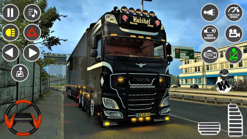 Real Truck Parking Truck Drive 螢幕截圖 0