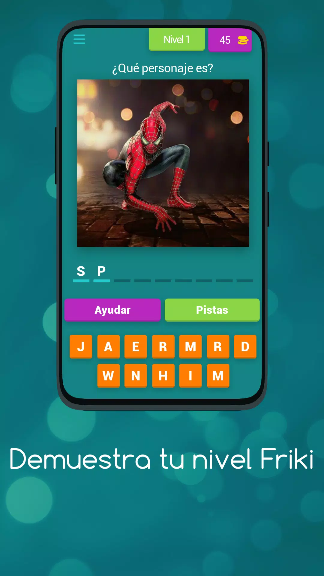 Friki Quiz: Demuestra tu nivel Captura de pantalla 0