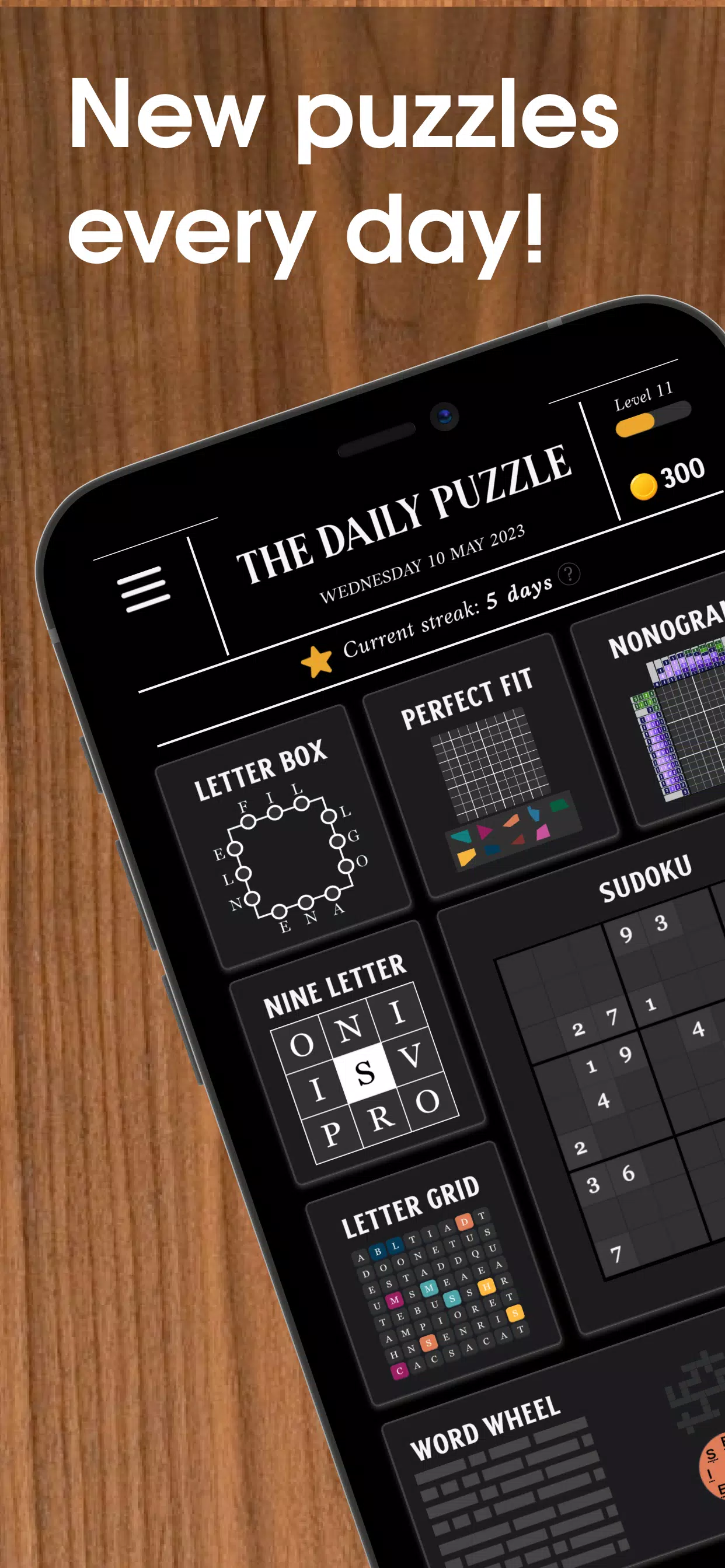 The Daily Puzzle स्क्रीनशॉट 0