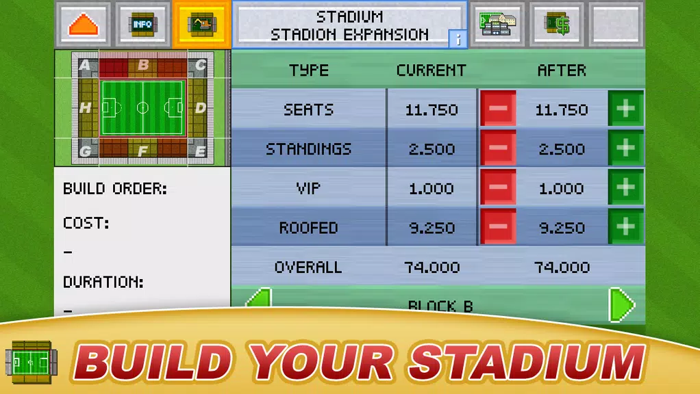 Soccer Pocket Manager Captura de pantalla 2