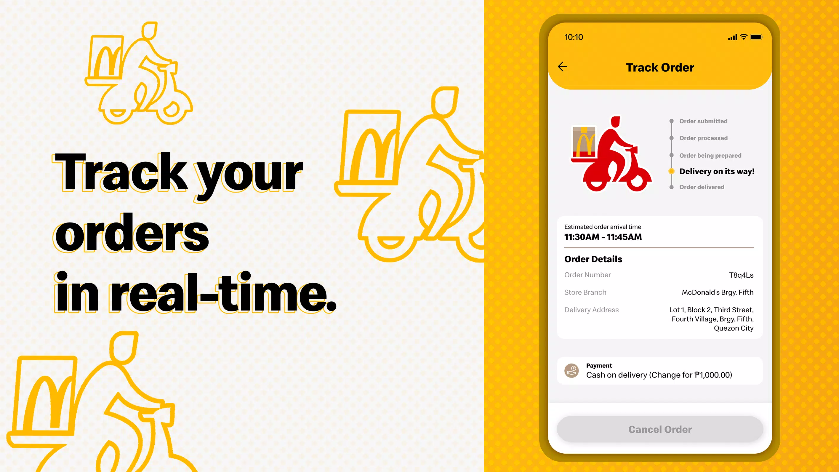 McDelivery PH Captura de tela 2