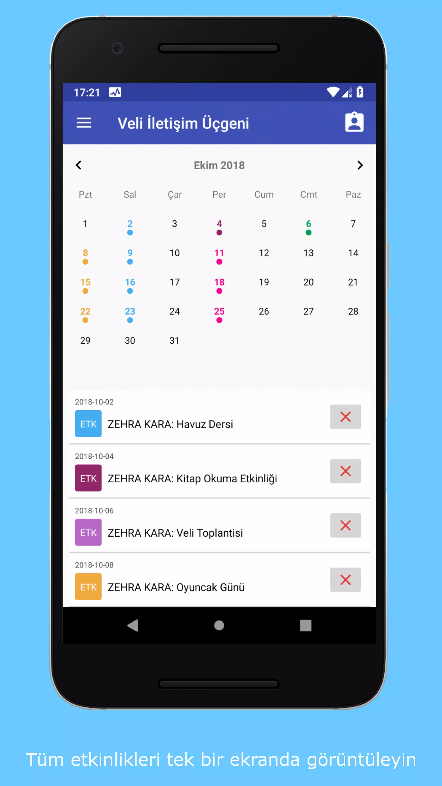 Okyanus Veli İletişim Üçgeni Captura de pantalla 3