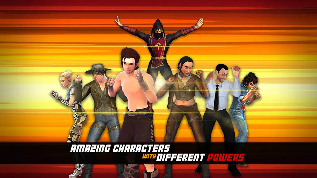 Street Fight - Superhero Games Captura de tela 2