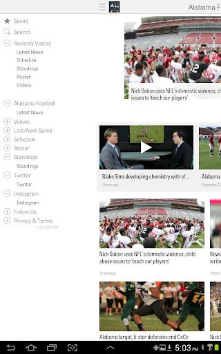 Schermata AL.com: Alabama Football News 0