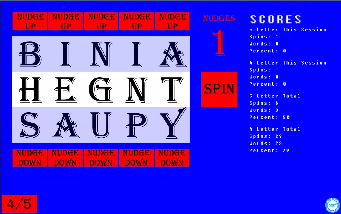 Spin Word Screenshot 1