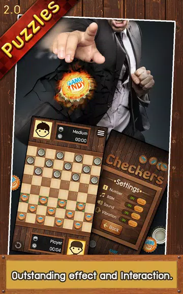 Thai Checkers - Genius Puzzle Tangkapan skrin 2