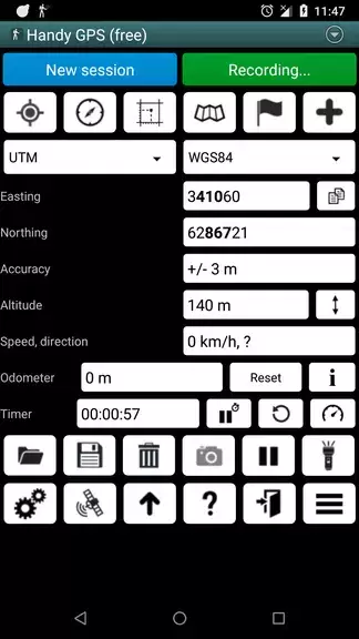 Handy GPS lite Capture d'écran 0