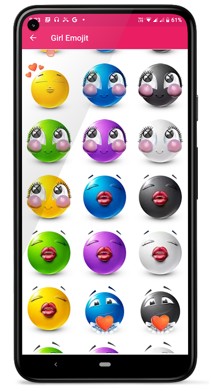 Kiss Me Love Stickers: Kiss Me Wallpaper Zrzut ekranu 1