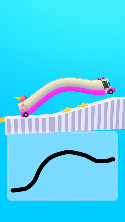 Car Climber: Draw Bridge 3D Screenshot 2