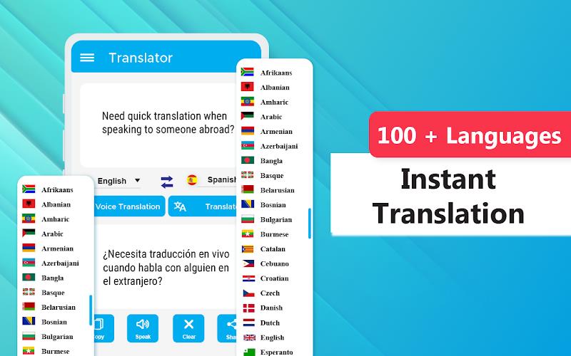 All Language Voice Translator Скриншот 3