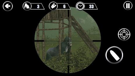 Gorilla Hunter: Hunting games Capture d'écran 0