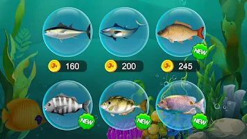 Solitaire Fish World-OceanTrip 螢幕截圖 3