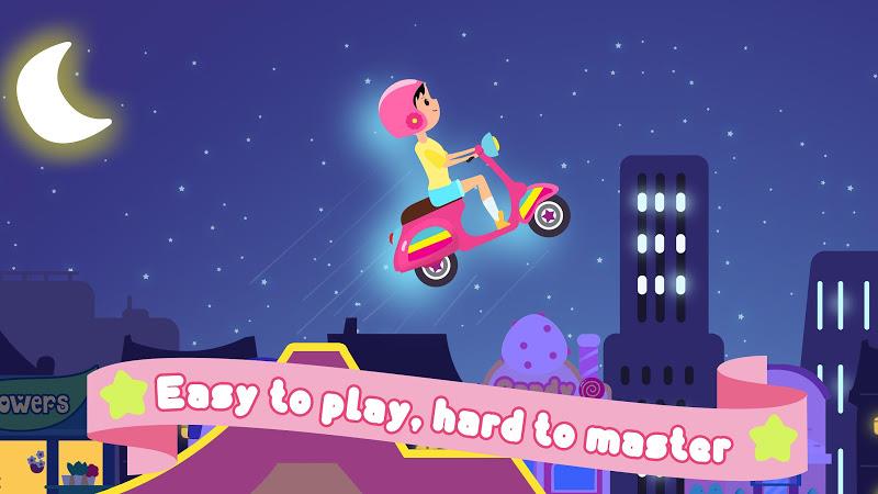 Schermata Girls run bike: Real racing 2