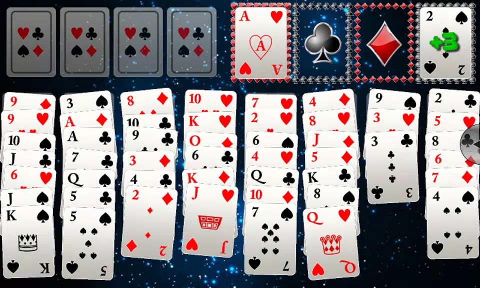 Ultimate FreeCell Solitaire 3D Скриншот 2