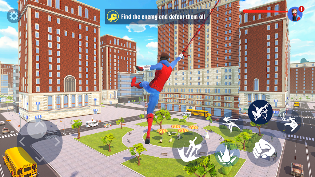 Schermata Spider Fighting: Hero Game 0