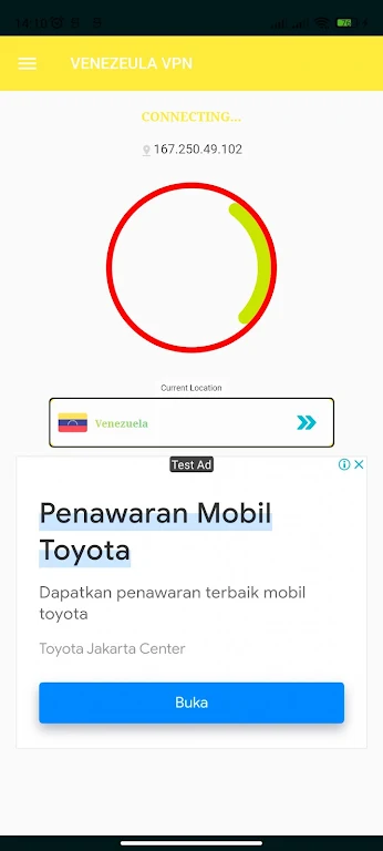 VPN VENEZUELA স্ক্রিনশট 0