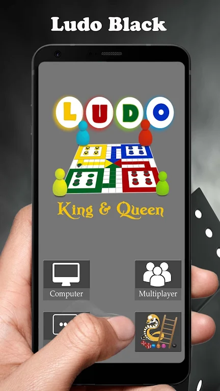 Ludo Black Tangkapan skrin 0