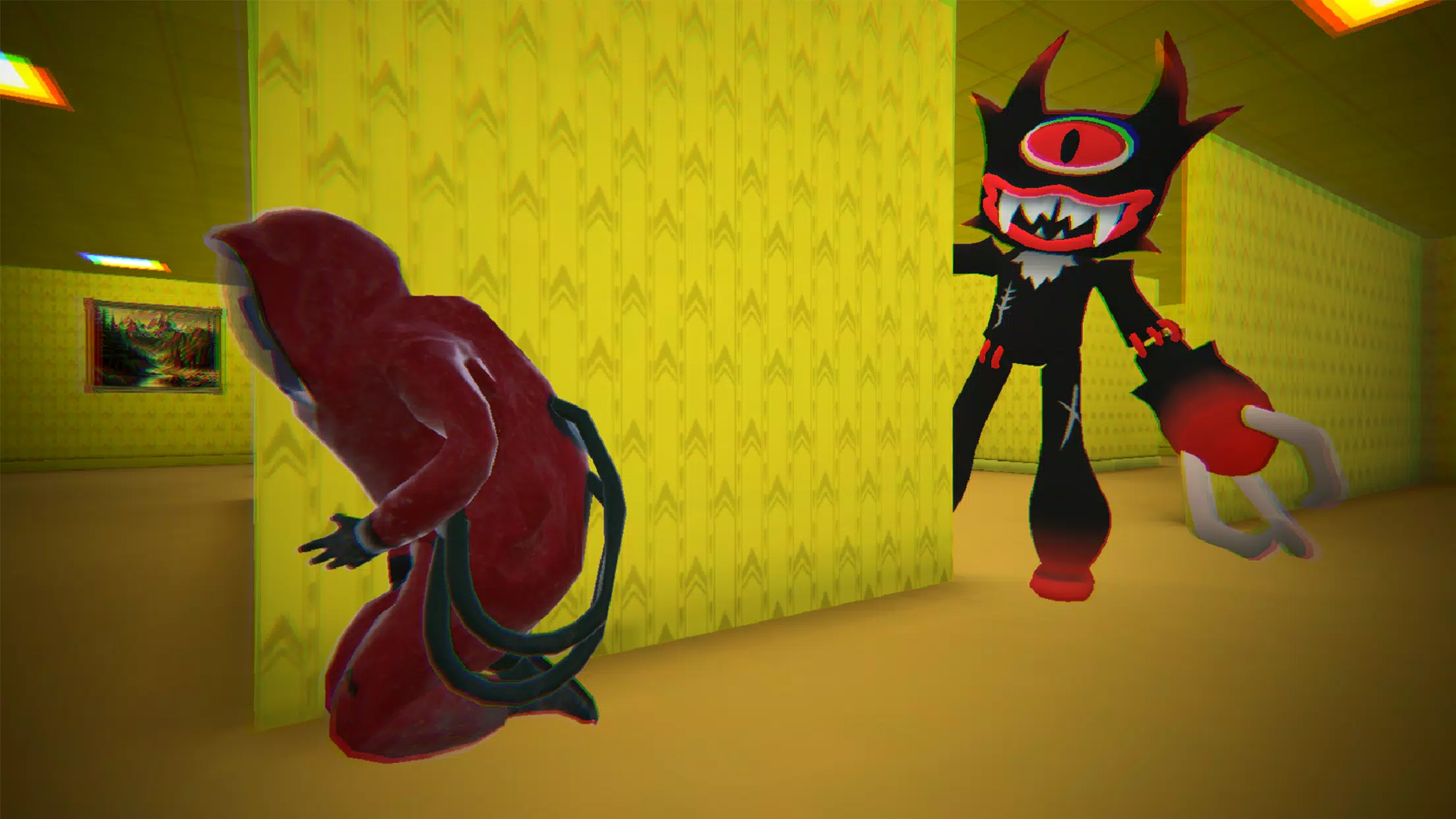 Hide in The Backrooms: Horror Captura de tela 2