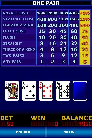 Double Down Stud Poker Screenshot 1